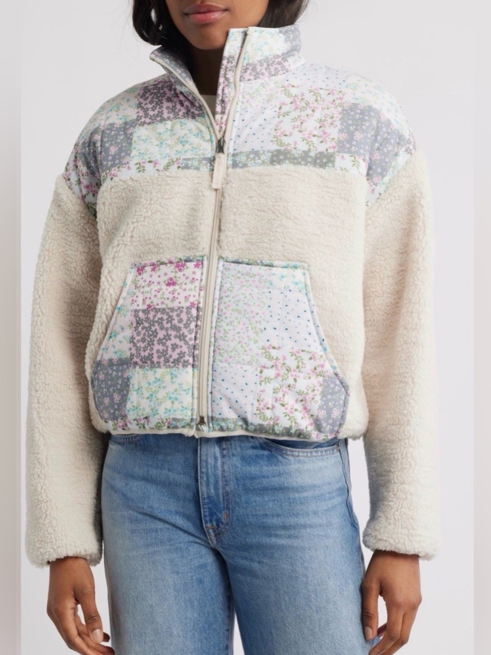 NWT Thread & Supply Cozy
Quilted Pocket Jacket L